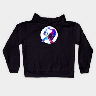 Raven in Colors Kids Hoodie